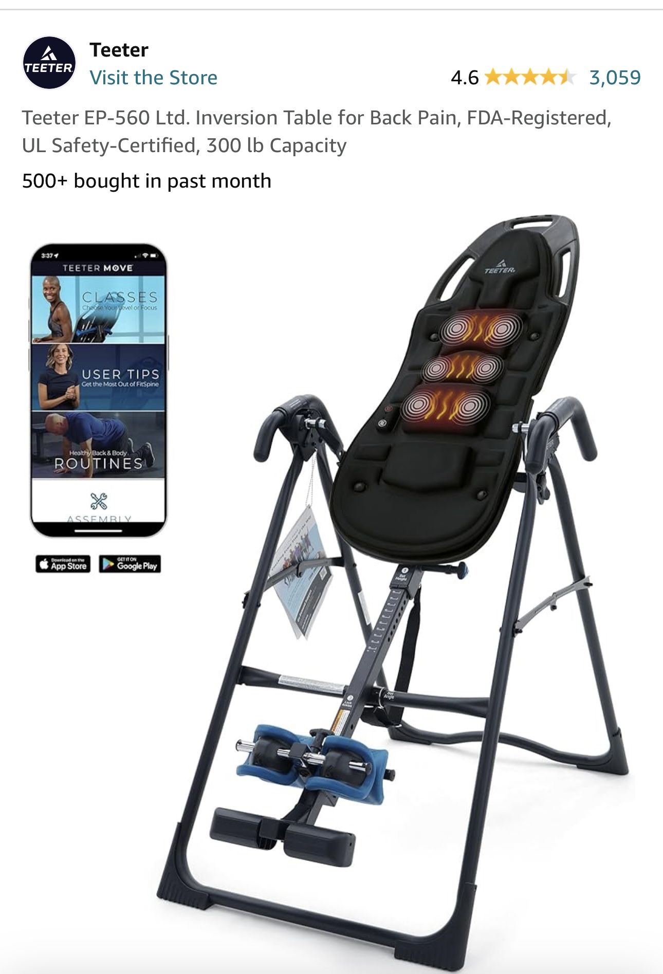 Inversion Table for Back **make Offer :-)