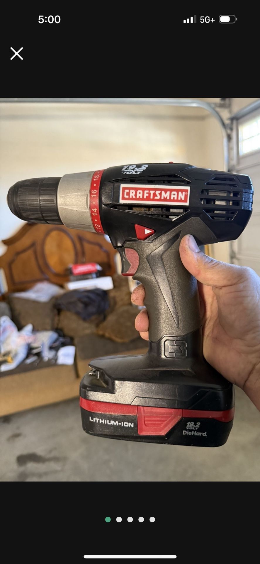 One craftsman drill