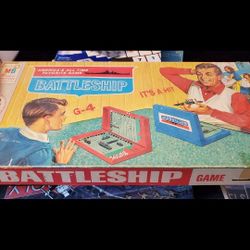 VINTAGE BATTLESHIP BOARD GAME