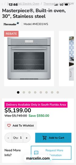 Thermador Masterpiece®, Built-in oven, 30",