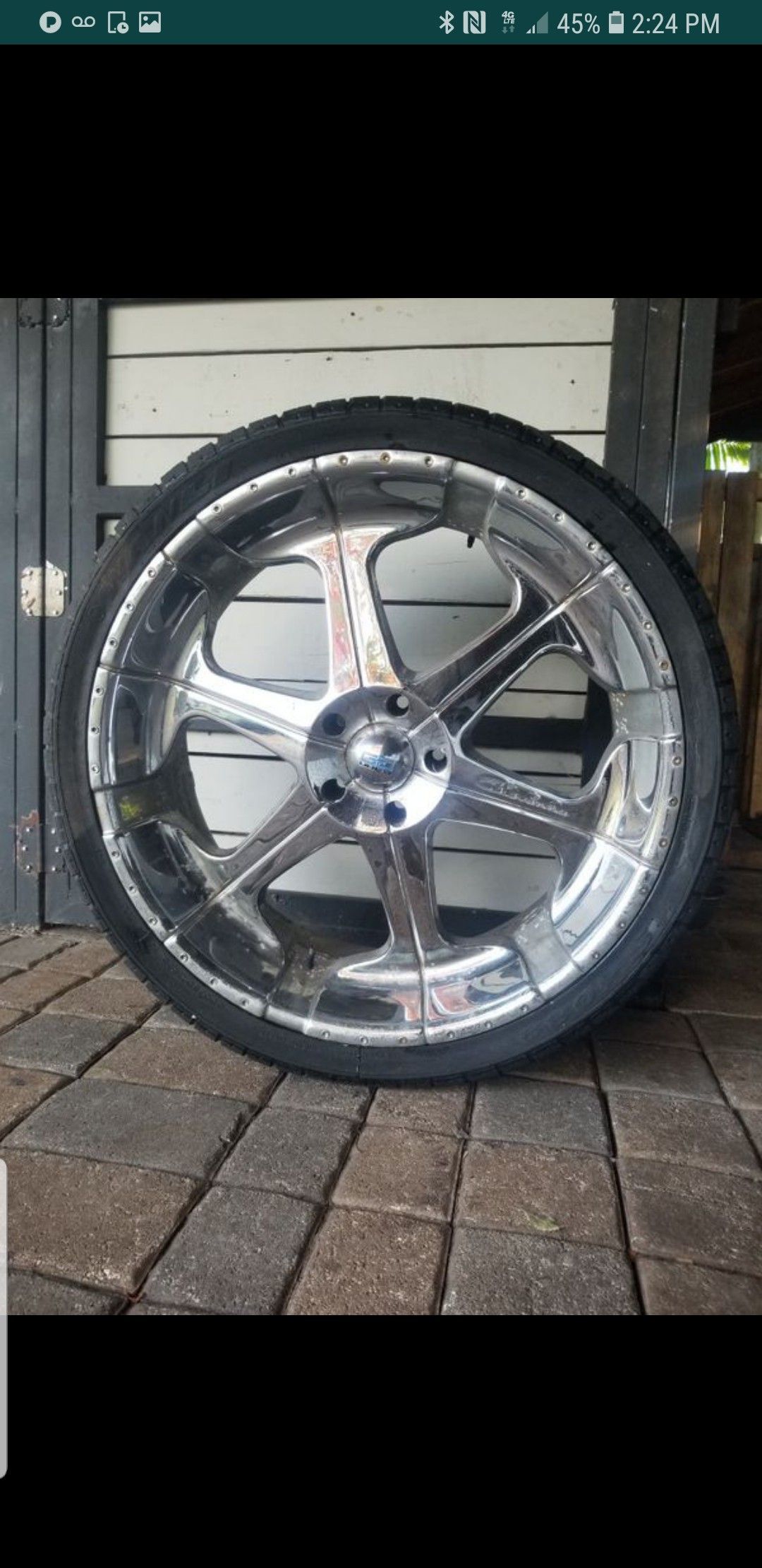 26 each rims with tires