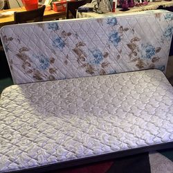 –$280-$360--Twin mattresses and box springs (5 available) Metal frames are sold separately. ——(USED NOT NEW) for seriously interested people only-mess