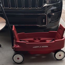 Kids Radio Flyer Pathfinder Wagon With Folding Seats