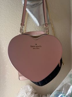 Blush Pink Kate Spade Heart Purse