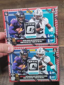 2025 lot of 8 Panini Donruss Optic
