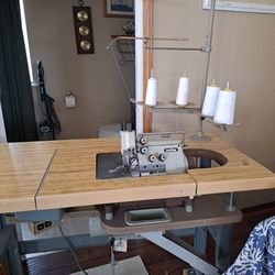 Commercial Serger Brother Sewing Machine