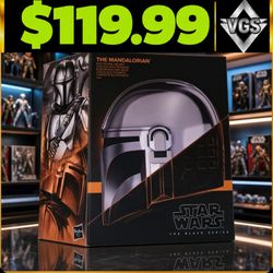 STAR WARS Black Series MANDALORIAN PREMIUM ELECTRONIC HELMET - MINT IN STOCK