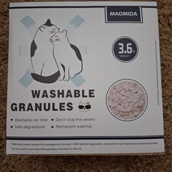 Washable Cat Granules, 3 Boxes