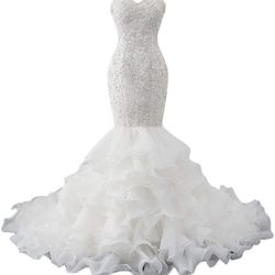 Mermaid Wedding Dress 