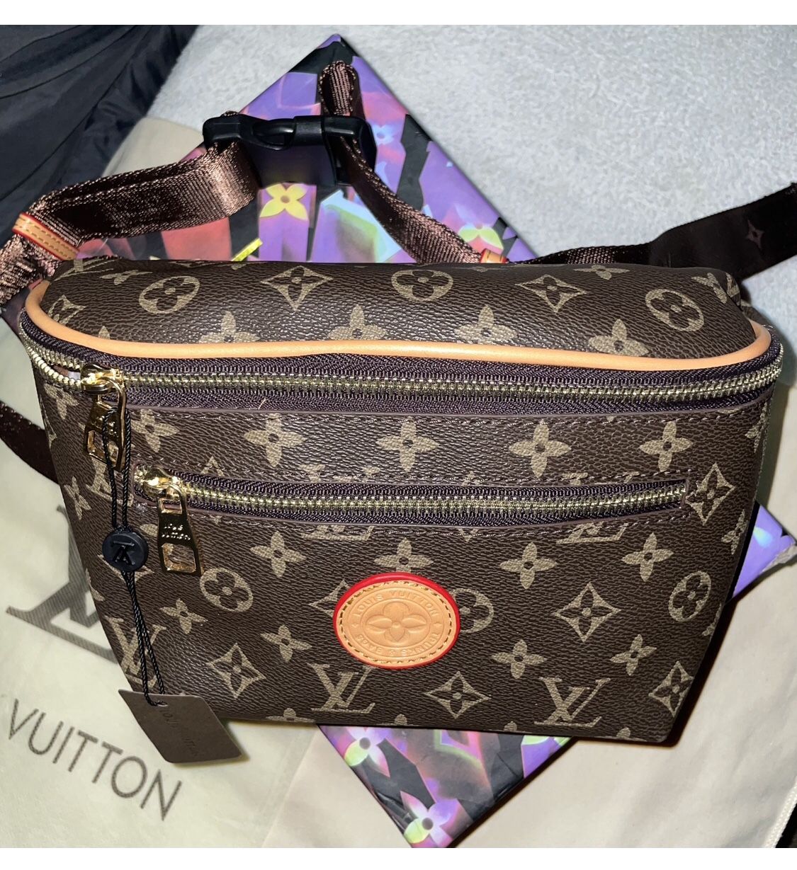 Lv Monogram Bumbag