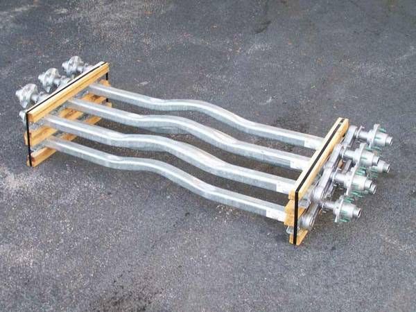 Boat Trailer Axles - Torsion - for 72" and 80" axles - We carry all trailer axles, trailer parts, trailer tires - we repair trailers