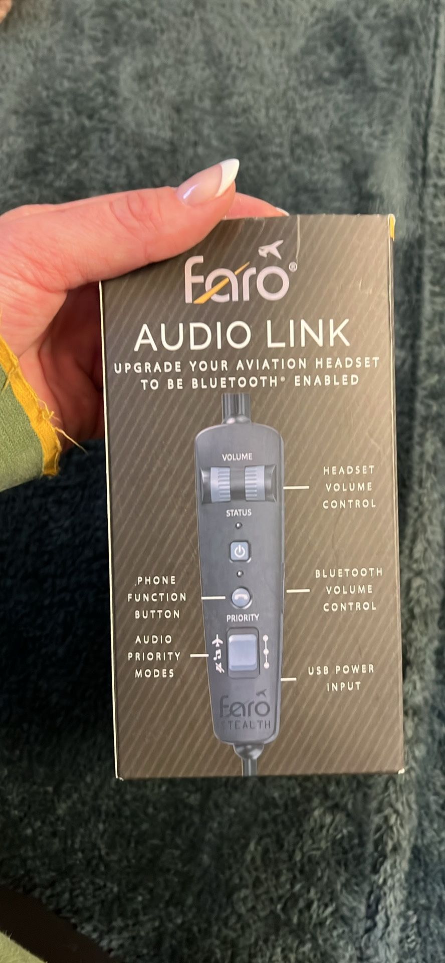 Aviation Bluetooth Headset Converter