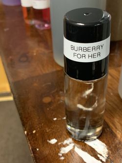 BURBERRY for Her body oil fragrances 1oz rollon