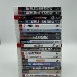 Assortment Of PS3 Games Lot 