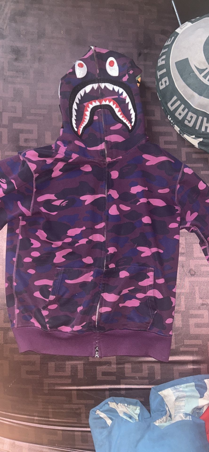 Purple Bape Hoodie