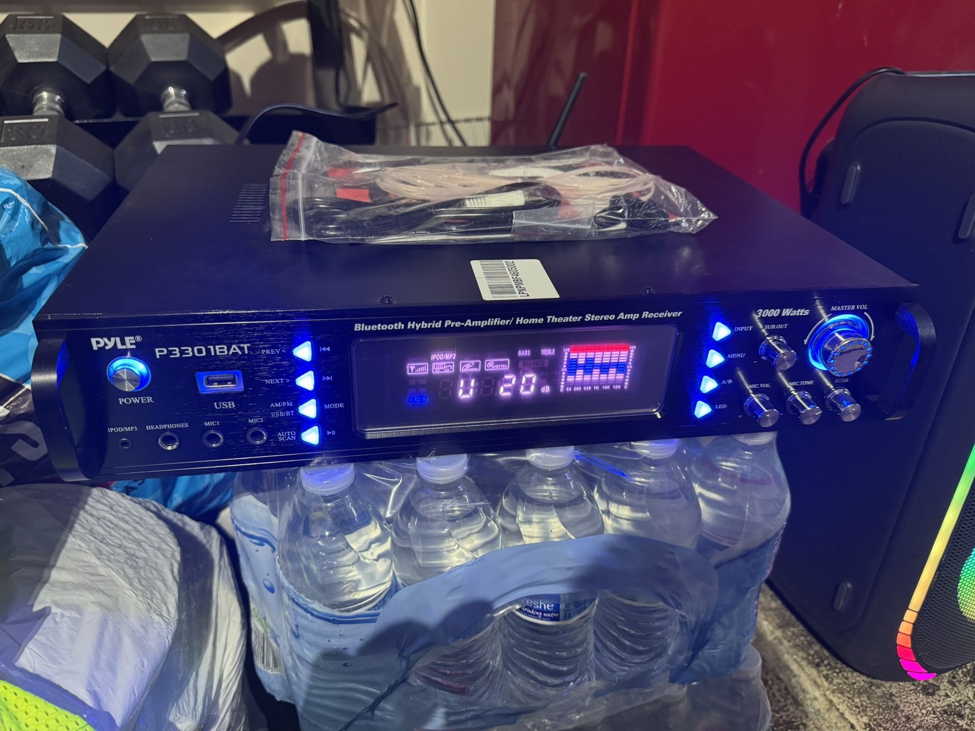 Pyle Wireless Bluetooth Home Stereo Amplifier 3000 Watt