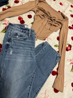 Top and jeans