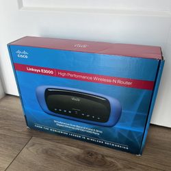 Linksys E3000 High Performance Wireless Router 