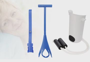 Sock Aids for Putting On Socks, No Bending Flexible Sock Aid Device with Shoe Ho