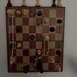 Chessboard jewelry Holder 