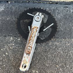 Vintage Old School Mongoose BMX Crankset