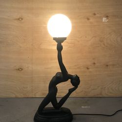 Vintage Art Decor Sculpture Lamp