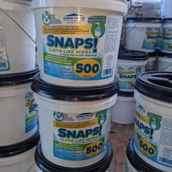 Snaps Cloth Like Wipes