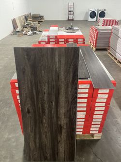 5.5mm thick | 12 mil wear layer pad attached- LVP 