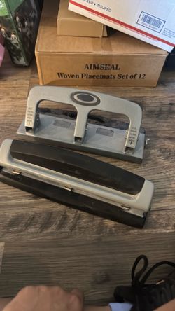 3 hole puncher X2