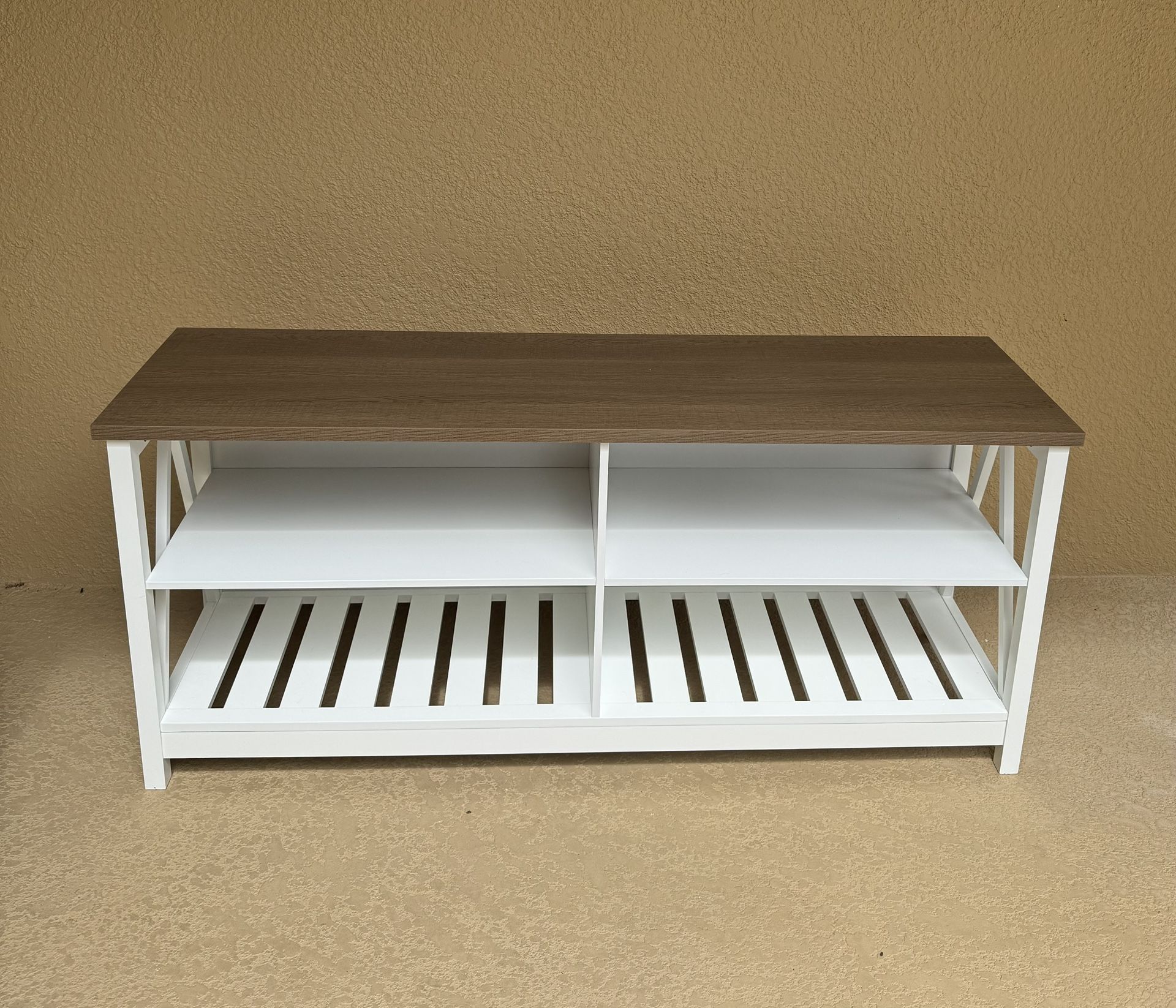 53.9” TV Stand w/ Shelves - Like New - Hardly Used - $60 Price is Firm - Windermere Pick up
