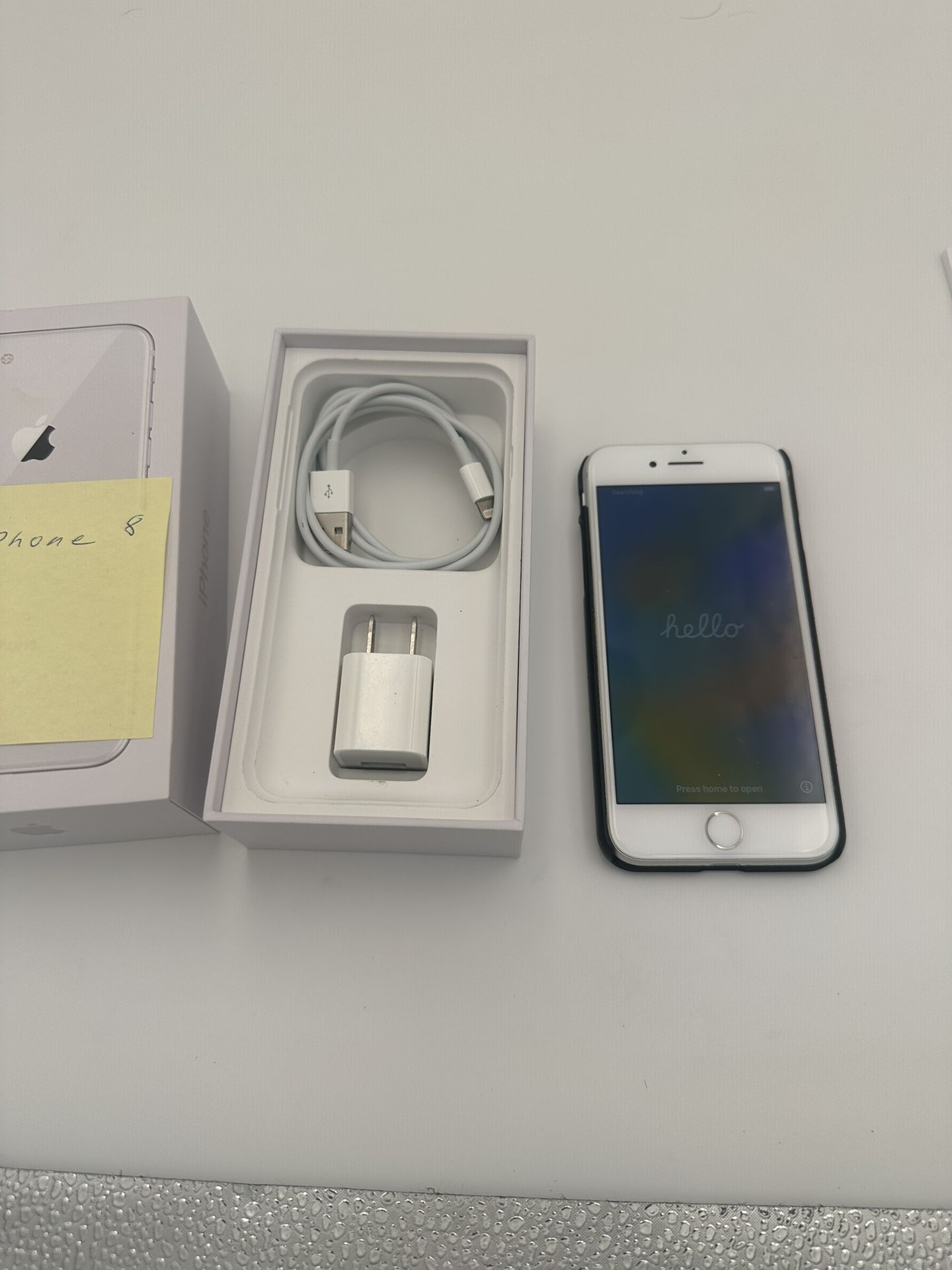 iPhone 8 – 64GB – Powers On – Includes Box & Accessories – $75 second iPhone 8 Plus for 150 together