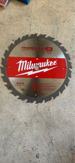 Milwaukee 8 1/4 24T Blade for table saw