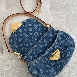 Louis Vuitton denim bag