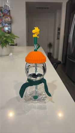 Starbucks x Peanuts Snoopy Snowman Cup