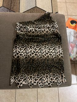One Sleeve Cave Girl Dress