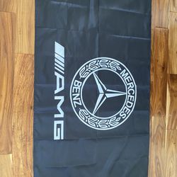 AMG Mercedes Flag Banner $20