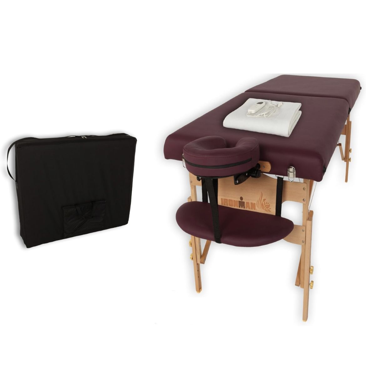 Massage Table with Heating Pad & Carry Bag