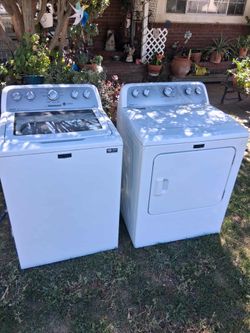 Washer and electric dryer