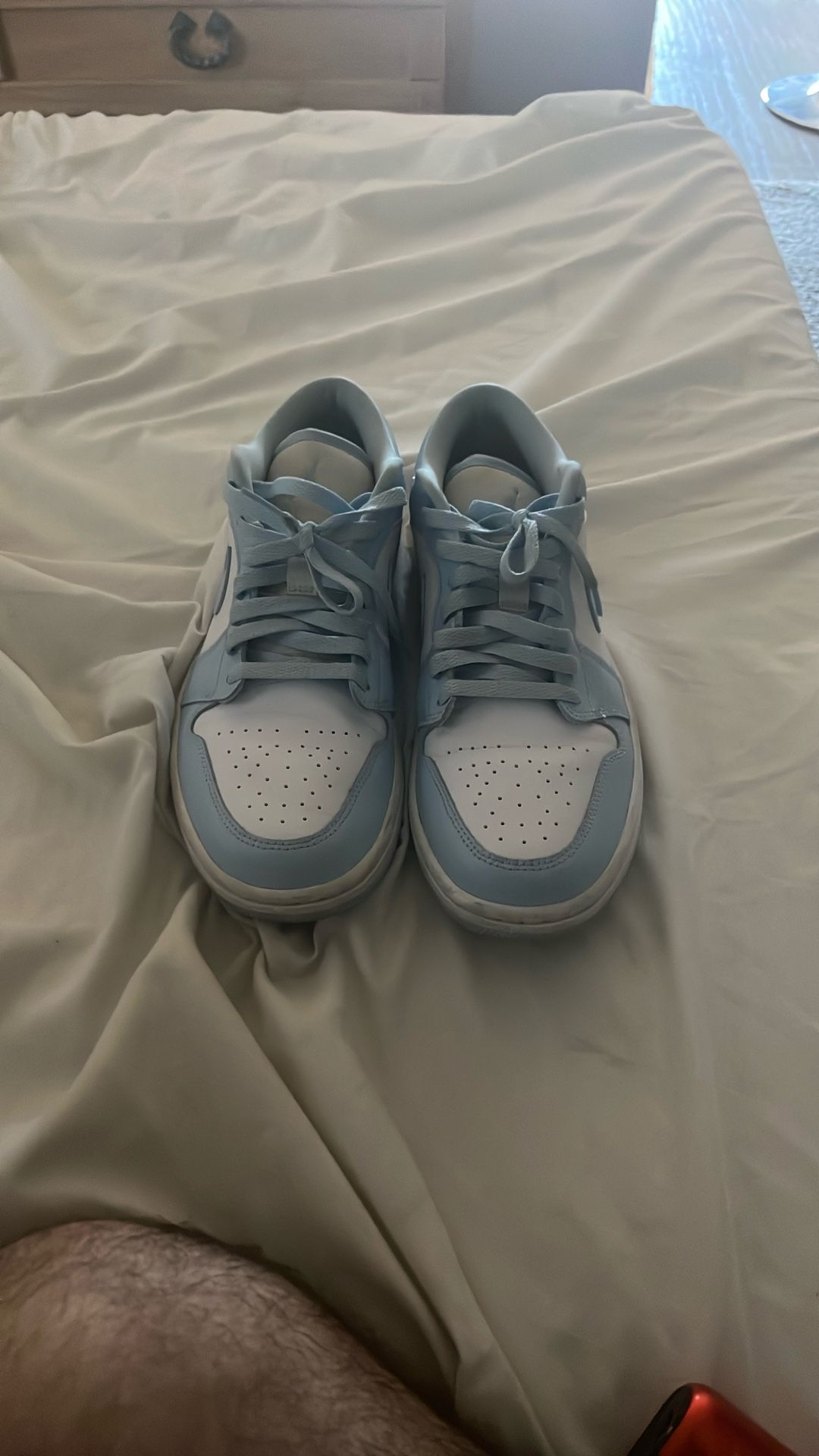 Blue White Nike Air Jordan’s