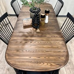  9 Piece Oak Dining Set