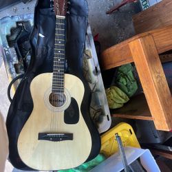 First Act Acoustic Guitar With Case