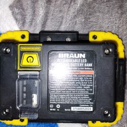 Braun Spot Light And Charger