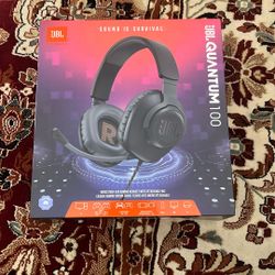 JBL QUANTUM 100 Gaming Headphones