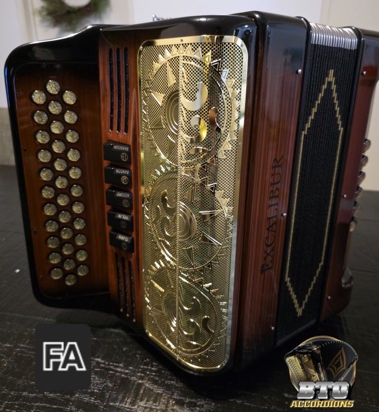 Acordeon EXCALIBUR🪗TONO-FA