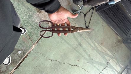 Vintage Metal Tin Snips Shears