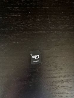Memory card adapter