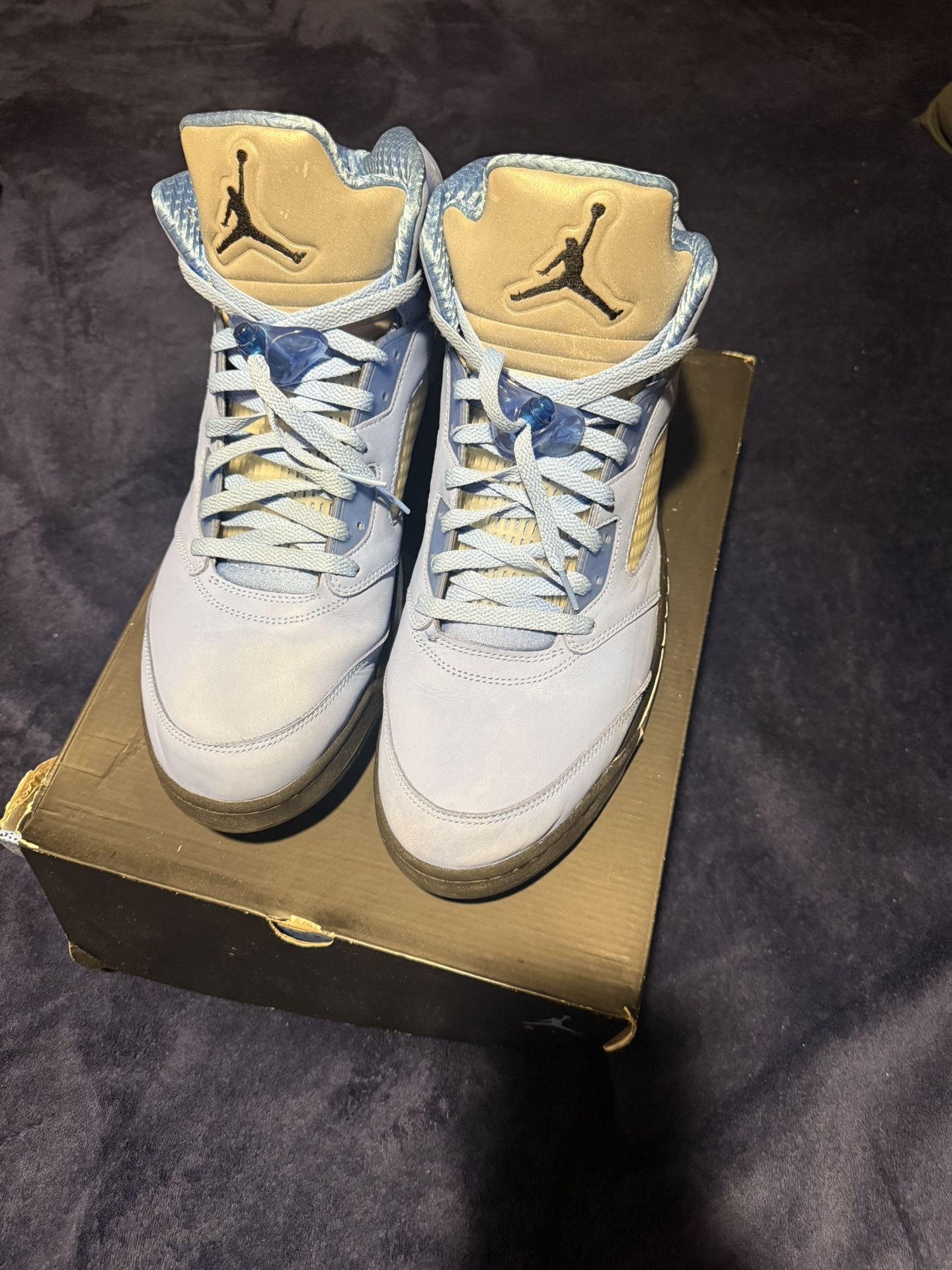 Size 15 Jordan Retro 5 Unc