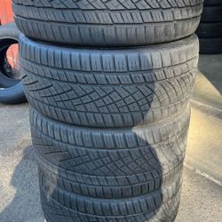 Used tires staggered 315/35/20 to 275/40/20 continental brand $650 