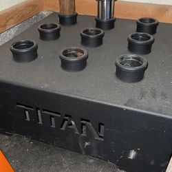 Titan 9 Bar Vertical Stand Like new
