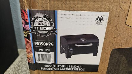 Pit Boss Table Top Wood and Electric Pellet Grill PB150PPG